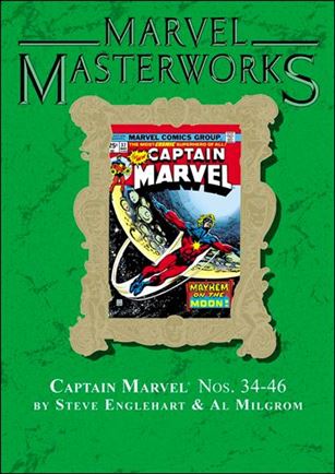 Marvel Masterworks: Captain Marvel issue 4-B Marble Dust Jacket Vol 173