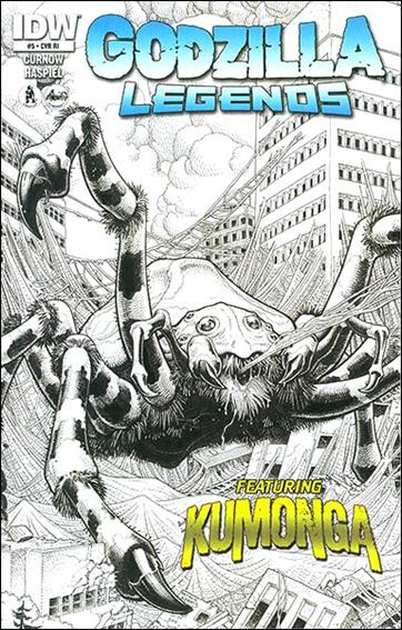 Godzilla Legends issue 5-C Art Adams 1:10 Sketch Cover