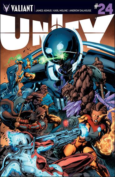 Unity (2013) issue 24 Diego Bernard Cover