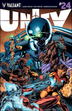 Unity (2013) issue 24 Diego Bernard Cover
