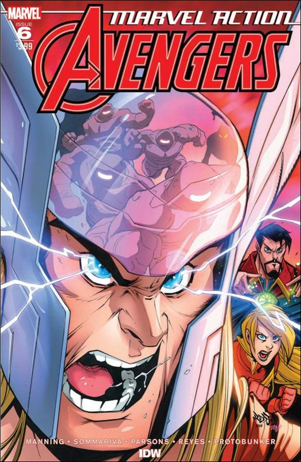 Marvel Action: Avengers (2019) issue 6 Jon Sommariva Cover