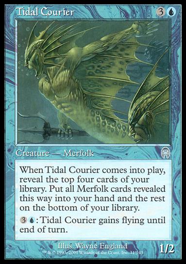 Magic the Gathering: Apocalypse (Base Set) card 31 Tidal Courier