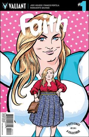 Faith (2016/01) issue 1-J Sina Grace P. Dot's Comics Cover 1/500