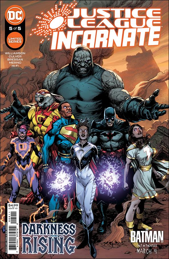 Justice League Incarnate issue 5 Gary Frank Cover