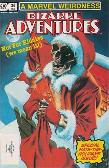 Bizarre Adventures (1981) issue 34 Direct Cover