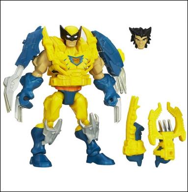 Marvel Super Hero Mashers (Electronic) figure 2-B Wolverine Loose