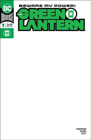Green Lantern (2018) issue 1-C Blank/Sketch Cover