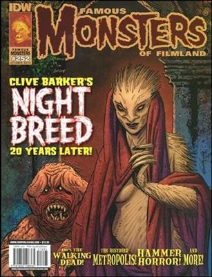 Famous Monsters of Filmland issue 252 Night Breed Diamond Cover