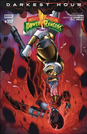Mighty Morphin Power Rangers issue 117 Taurin Clarke Cover