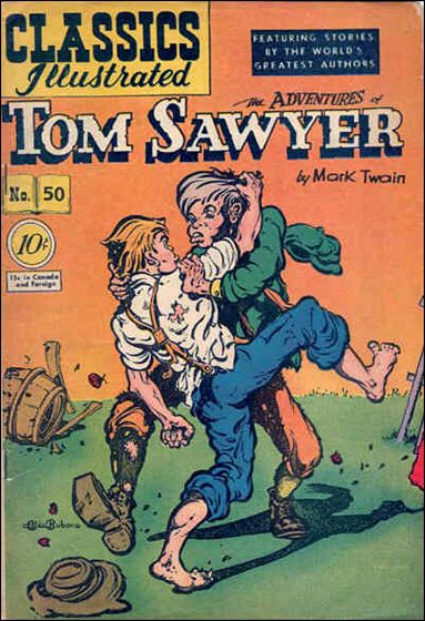 Classic Comics/Classics Illustrated issue 50-B HRN 51 - Full Color Back Cover