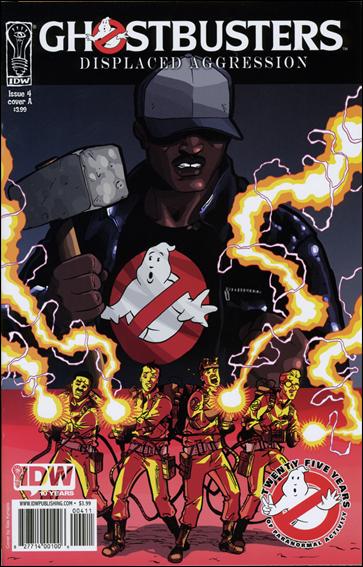 Ghostbusters: Displaced Aggression issue 4 Ilias Kyriazis Cover