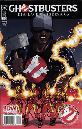 Ghostbusters: Displaced Aggression issue 4 Ilias Kyriazis Cover