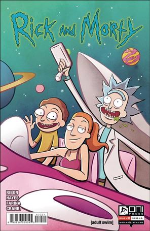 Rick and Morty (2015) issue 32-B Terry Blas Cover