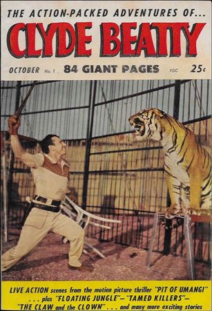Clyde Beatty Comics Cover Image 1