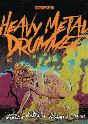 Heavy Metal Drummer issue 2 Naked Cover