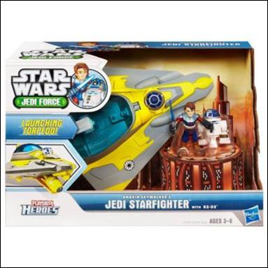 Star Wars: Jedi Force Vehicles figure 4 Anakin Skywalker's Jedi Starfighter