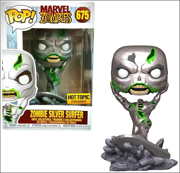 POP! Marvel figure 675 Zombie Silver Surfer