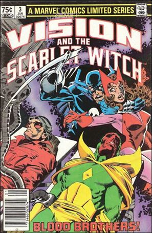 Vision and the Scarlet Witch (1982) issue 3-B Canadian Price Cover