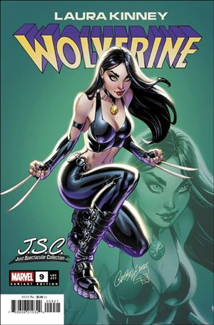 Laura Kinney: Wolverine issue 9-B J. Scott Campbell Just Spectacular Cover
