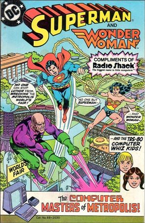 Superman in "The Computer Masters of Metropolis" Cover Image 1