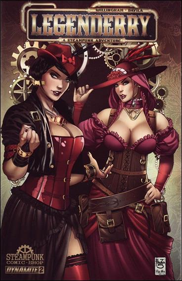 Legenderry: A Steampunk Adventure issue 2-K Paulo Siqueira Steampunk Comic Shop Cover