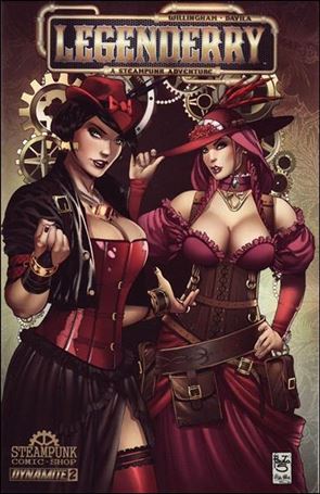 Legenderry: A Steampunk Adventure issue 2-K Paulo Siqueira Steampunk Comic Shop Cover