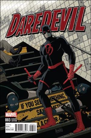 Daredevil (2016) issue 3-C Paolo Rivera 1:25 Cover