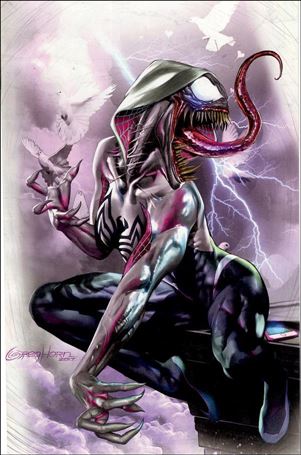 Edge of Venomverse issue 1-E Greg Horn Unknown Comics White Virgin Cover 1/1500
