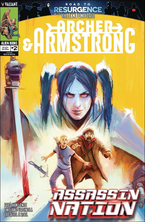 Archer & Armstrong: Assassin Nation issue 2 Nico Di Mattia Cover