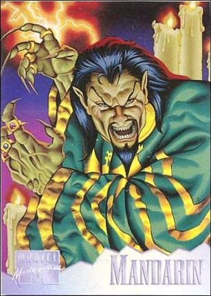 1995 Marvel Masterpieces (Holoflash Subset) card 4 Mandarin