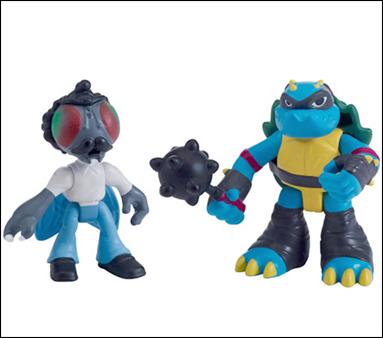 Teenage Mutant Ninja Turtles: Half-Shell Heroes figure 10-B Stockman-Fly & Slash (Loose)