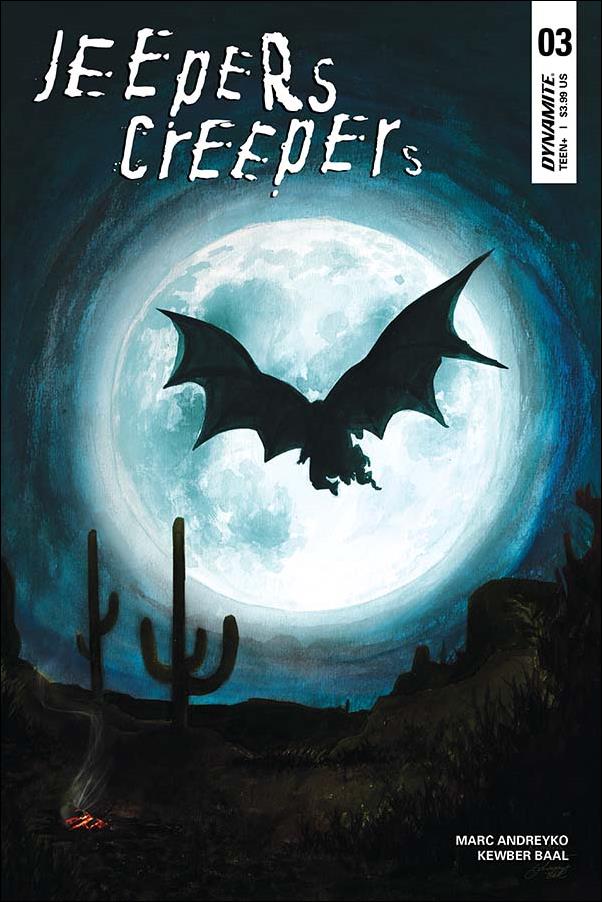 Jeepers Creepers issue 3-B Kewber Baal Cover
