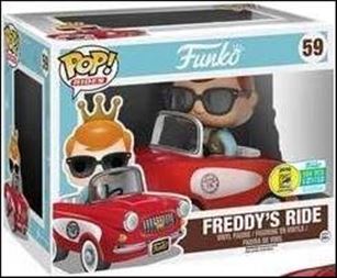 POP! Rides figure 59 Freddy's Ride (Red) SDCC 2016 1/500