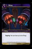 World of Warcraft: March of the Legion (Base Set) card 127 Bling