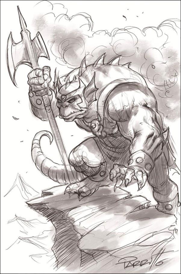Thundercats (2024) issue 5-X Lucio Parrillo Virgin Line Art 1:10 Cover