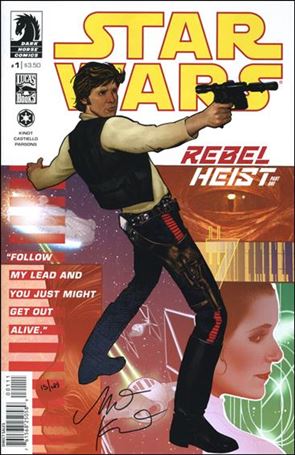 Star Wars: Rebel Heist issue 1-D DF Adam Hughes Cover (Signed by M. Kindt) 1/125