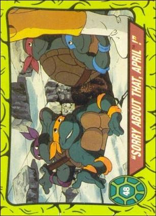 Teenage Mutant Hero Turtles (Ireland) (Base Set) card 48 