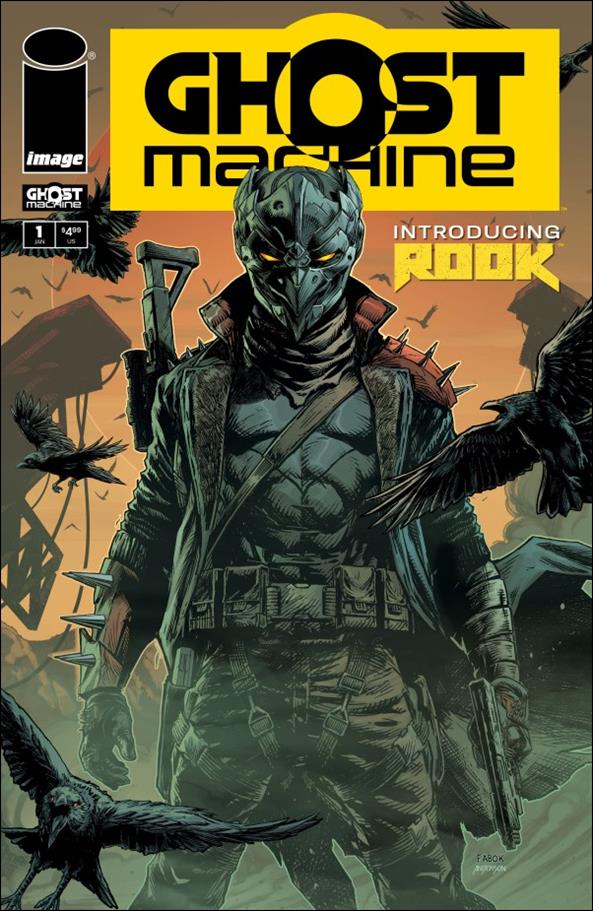 Ghost Machine issue 1-E Jason Fabok Cover