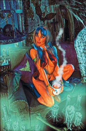 Vampirella (2025) issue 2-ZF Mark Spears Blue Virgin 1:20 Cover