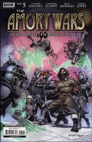 Amory Wars: Good Apollo, I'm Burning Star IV issue 5 Rags Morales Cover