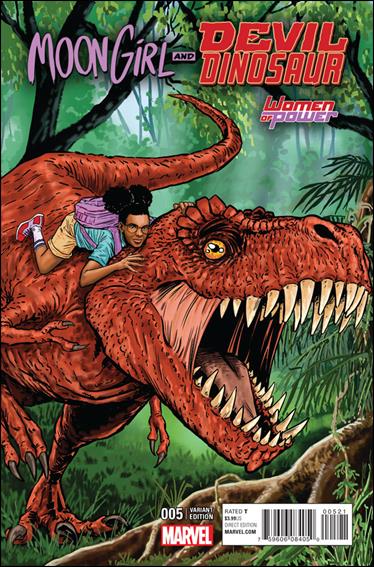 Moon Girl and Devil Dinosaur (2016) issue 5-B Pia Guerra Women of Power Cover