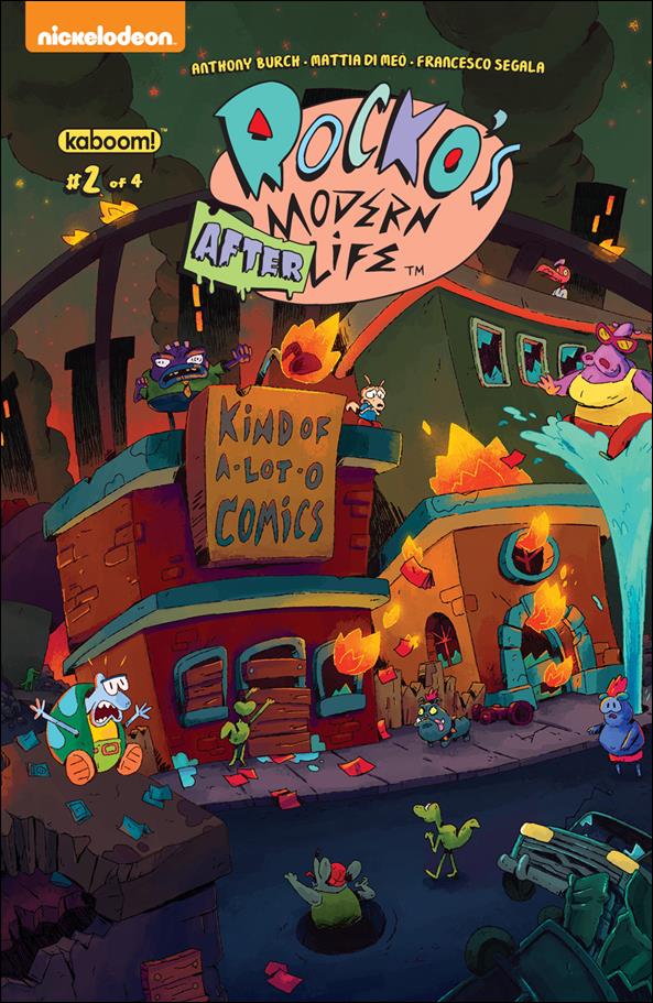 Rocko's Modern Afterlife issue 2-B Joey McCormick Preorder Cover