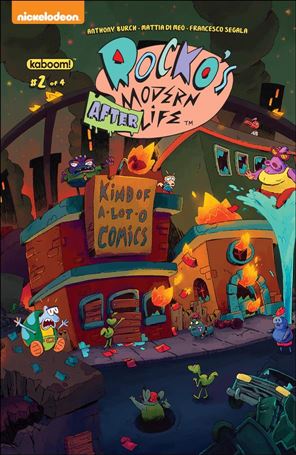 Rocko's Modern Afterlife issue 2-B Joey McCormick Preorder Cover