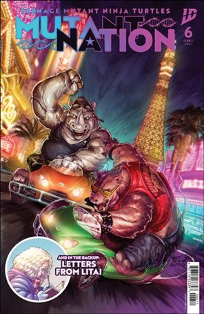 Teenage Mutant Ninja Turtles: Mutant Nation Cover Image 2