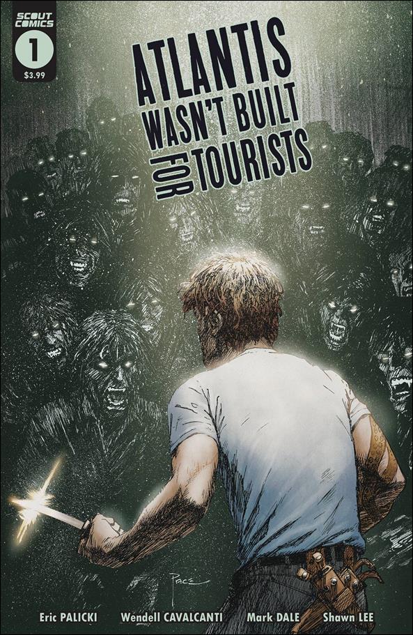 Atlantis Wasn't Built for Tourists issue 1-C Second Printing Cover