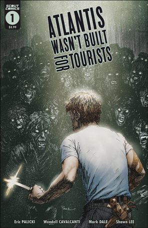 Atlantis Wasn't Built for Tourists issue 1-C Second Printing Cover