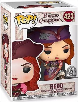 POP! Disney figure 423-B Redd (Metallic) Disney Parks Exclusive