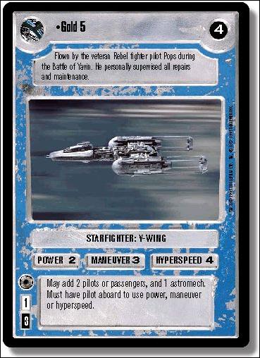 Star Wars: Premiere Limited (Base Set) card 304 Gold 5