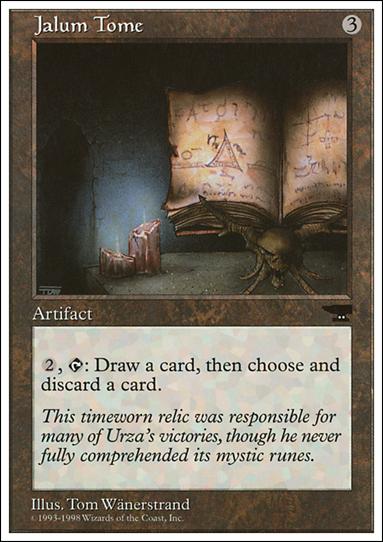 Magic the Gathering: Anthologies (Base Set) card 68 Jalum Tome