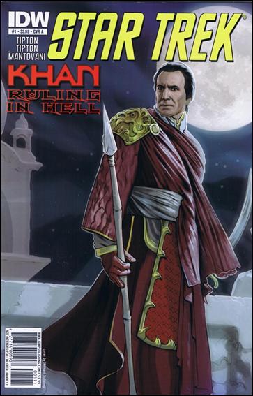 Star Trek: Khan Ruling in Hell  issue 1 Michael Stribling Cover